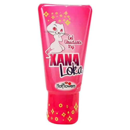 Gel XANA LOKA EXCITANTE FEMININO 15G LINHA BRASILEIRINHOS HOT FLOWERS