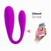 VIBRADOR DE CASAL COM 12 MODOS DE VIBRAÇÃO CONTROLADO VIA BLUETOOTH PRETTY LOVE